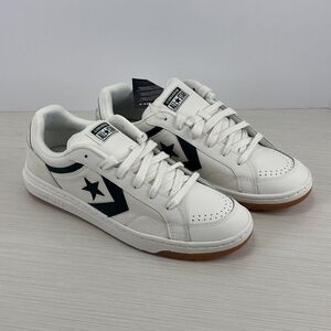 Converse Pro Blaze Classic OX Leather Low Sneakers Mens Sz 11.5 White Green NEW